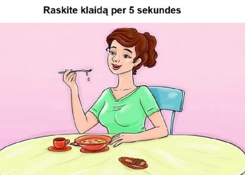 Ar esate pakankamai protingas, kad per 5 sekundes rastumėte klaidą paveikslėlyje? Pabandykite dabar!