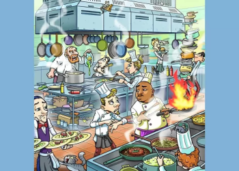 Ieškokite ir išspręskite galvosūkį: ar per 5 sekundes rasite rankinį laikrodį viešbučio virtuvėje?