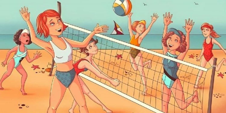 Ieškokite ir įminkite galvosūkį: turite aštrias akis, jei per 6 sekundes galite rasti obuolį paplūdimyje