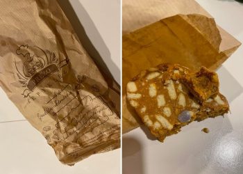 Šokiruojantis radinys „Prezo” kepyklėlės deserte