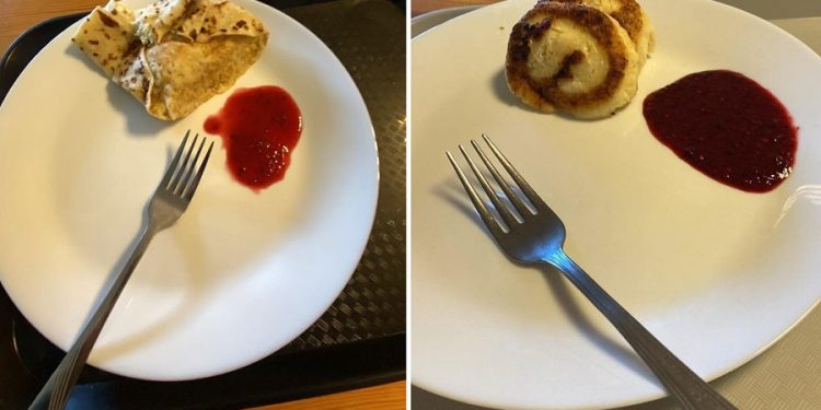 Kodėl valgyklos „prižiūrėtojos” griežtai neleidžia fotografuoti maisto valgykloje? Ko jos bijo ar ką slepia?