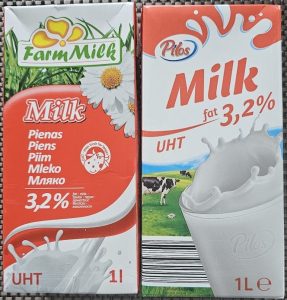 Kuris geresnis: “Farm Milk” ar “Pilos”?