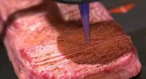 Ar pasiruošę maitintis spausdinta 3D mėsa? Nustebsite sužinoję: kiek kasdien tonų atspausdinama tokios mėsos