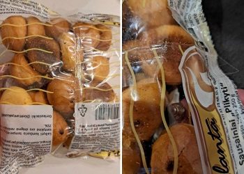 Būkit atsargūs valgydami šiuos sausainius. Galite ne tik dantis išsilaužti, bet mažesni ir paspringti