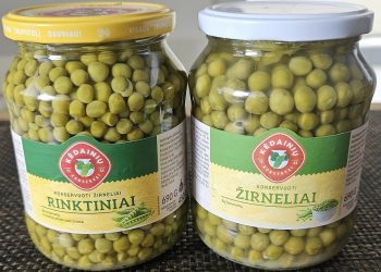 Ar atkreipėte dėmesį į kelis esminius skirtumus tarp šių iš pirmo žvilgsnio panašių konservuotų žirnelių?