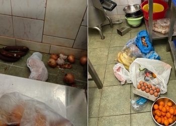 Pamatykite kokiomis kraupiomis sąlygomis darželyje buvo laikomi maisto produktai