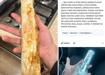 Išsakęs kritiką pirktam kebabui klientas iš „Azerų” vietoje atsiprašymo susilaukė ignoro