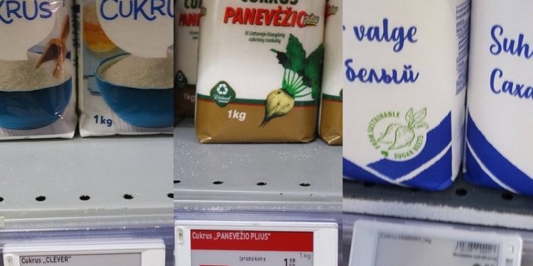Prieš konservuojant uogas pasižiūrėkit kur šiai dienai cukrus pigiausias