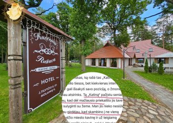 Karčemos „Ružava” savininkės reakcija primena 90 – uosius