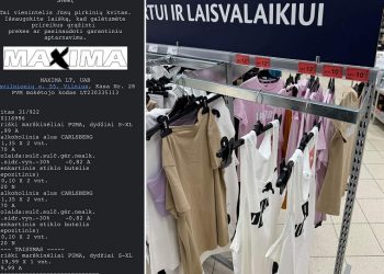 Maximoje pats kaltas, kad „barkodo” nežiūri