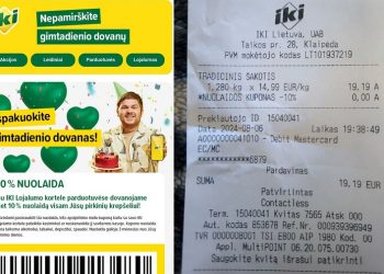 Nulis irgi nuolaida