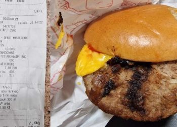 To „Mc Donalds” mėsainyje rasti nesitikėjo. Prašo įspėti ir kitus