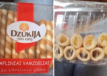 Vamzdeliai „su vaniliniu įdaru”. Tik deja įdaro nematyti