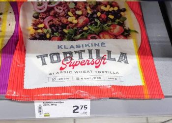 Pavyzdys to kaip stipriai skiriasi kainos maisto prekių