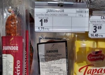 Džiaugiesi, kad nusipirkai „Chorizo” už virtos dešros kainą, o realiai 15€/kg.