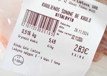 Kaip sakoma gimė jau miręs