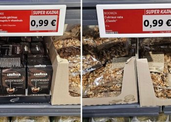 Į Lidlą atvežė naujų prekių