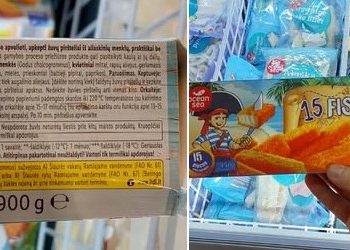 Kvestas: suraskite 300 gramų nemokamų žuvies pirštelių.