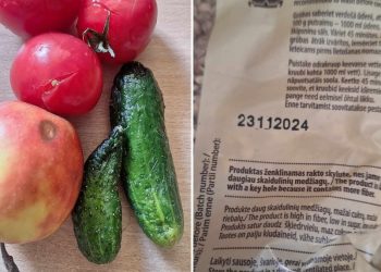 Parodė ką maisto bankas dalina žmonėms