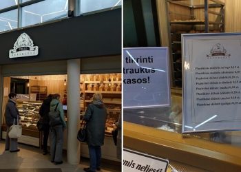 Maudo žmones kaip gali. Taip po apsipirkimo „Prezo” kepyklėlėje rašė klientas