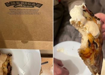 Tokį radinį aptikti picoje pasiseka ne kiekvienam. Picerija apgailestauja, kad taip nutiko