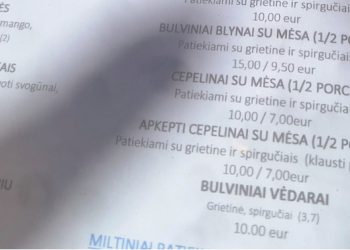 Šiaip kainom nesiskundžiu (ten kur jos adekvačios), bet čia – apiplėšimas vidury baltos dienos! Taip po apsilankymo vienoje iš Basanavičiaus gatvės kavinių sakė moteris