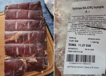 Perspėja ir kitus: prieš perkant gerai apžiūrėti ar viduje nesislepia panašus siurprizas