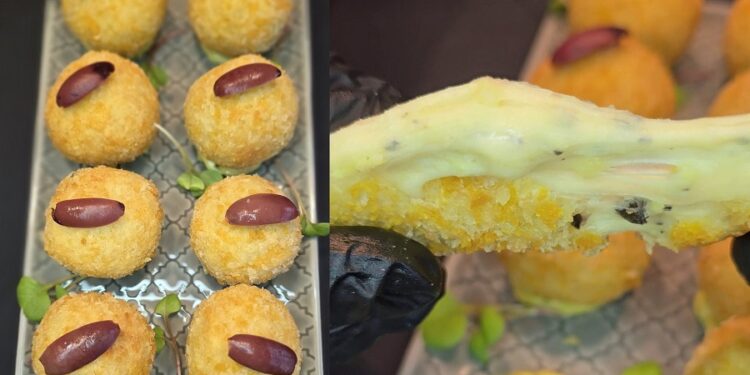 Pasakiško skonio bulvių ir sūrio spurgytės