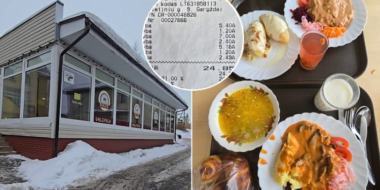 Noriu įspėti visus: būtina šioje valgykloje tikrinti čekį vietoje, kad namie netektų gailėtis to nepadarius