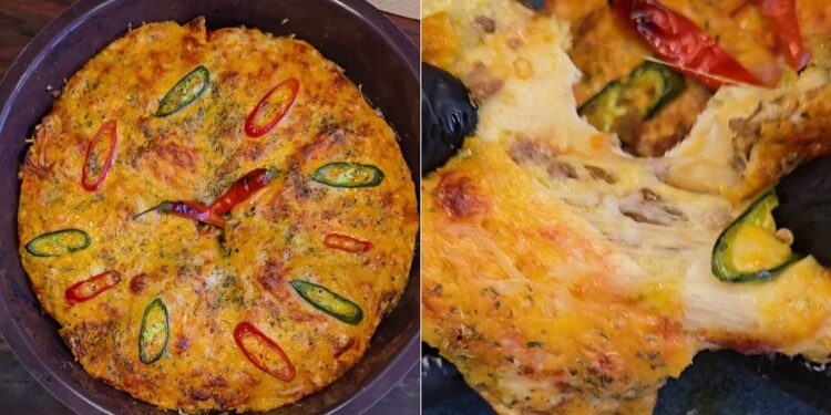 Tortilijų pyragas su malta jautiena