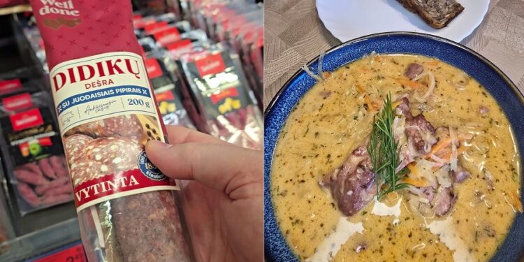 Soti, rūgštoka vengrų sriuba Korhelyleves