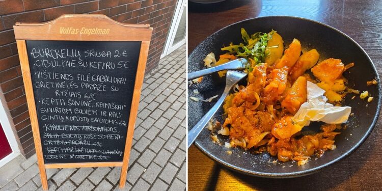 Kam daryti dienos pietus, jei jiems dar net neįpusėjus, pas jus nebelieka pagrindinių patiekalų?