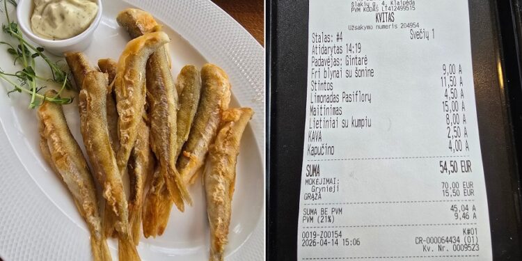 Jei pajūryje sau leidžiate suvalgyti stintų, galimai jūs turtingas žmogus ir gyvenime jums pasisekė labiau nei kitiems