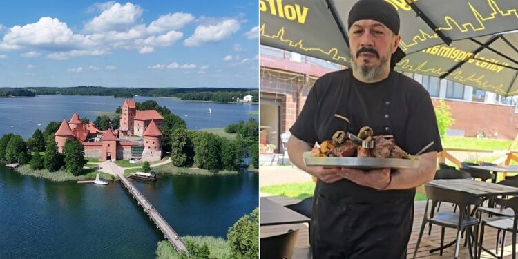 Judesys restorano terasoje nustebino nemažiau nei maistas