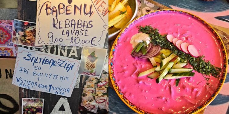 Šaltibarščių kaina kebabinėje daugelį privers išsižioti