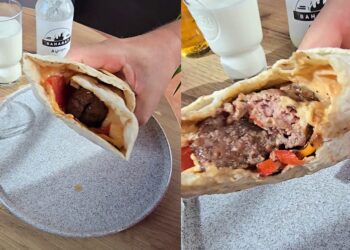Sūnus po pirmo kąsnio atsisakė valgyti kebabą, vos pamatęs kas slypi jo viduje