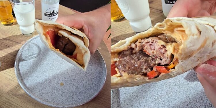 Sūnus po pirmo kąsnio atsisakė valgyti kebabą, vos pamatęs kas slypi jo viduje